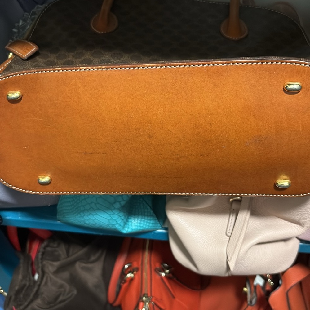 Celine Handbag. Macadam Print. Good Condition. Gr… - image 5